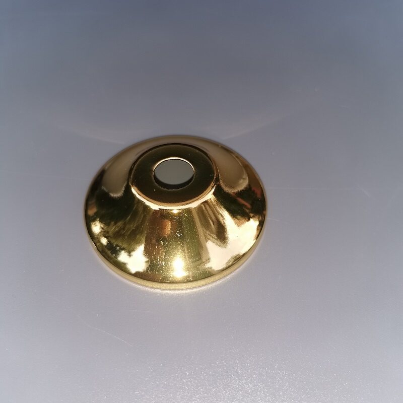 Gold Lamp Cover Top View