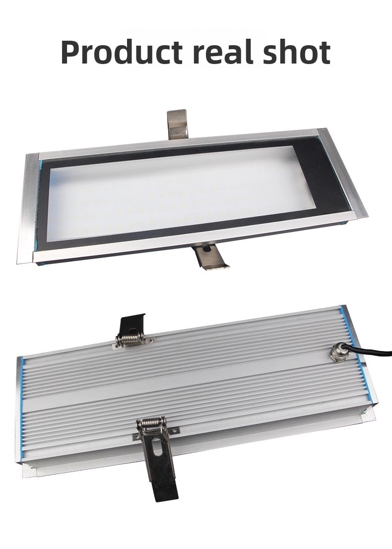 H10 Embedded Work Light Front and Back View