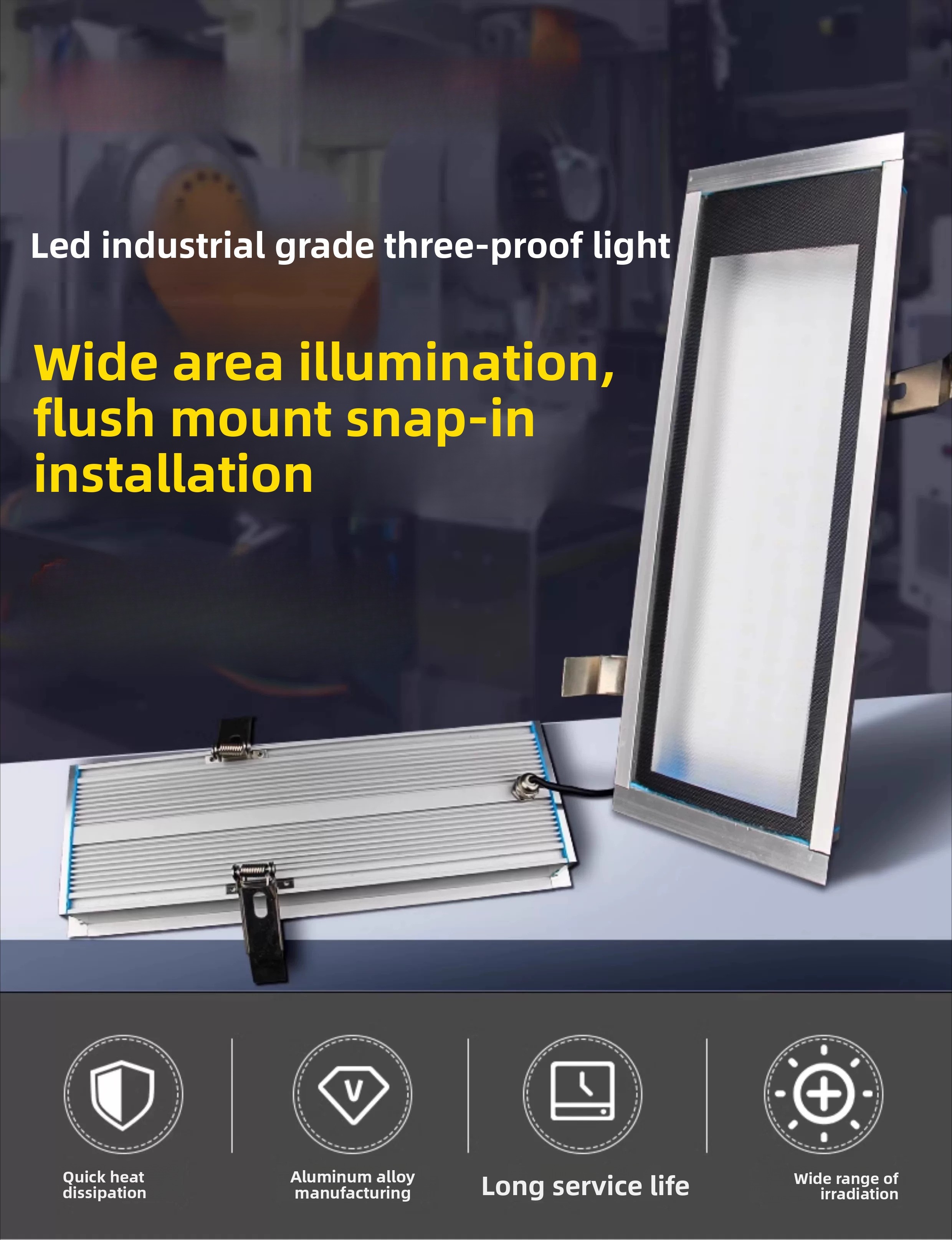 H10 Fast Heat Dissipation Aluminum Body