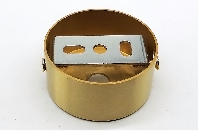 Copper Ceiling Mount Base Side View