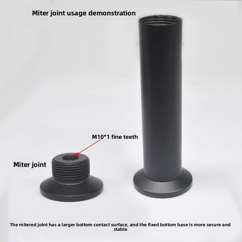 25mm Internal Tooth Tube - Miter Joint Connector