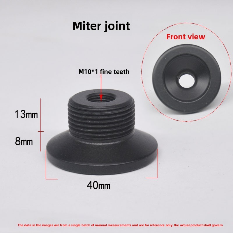 25mm Tube - Miter Joint with Large Base