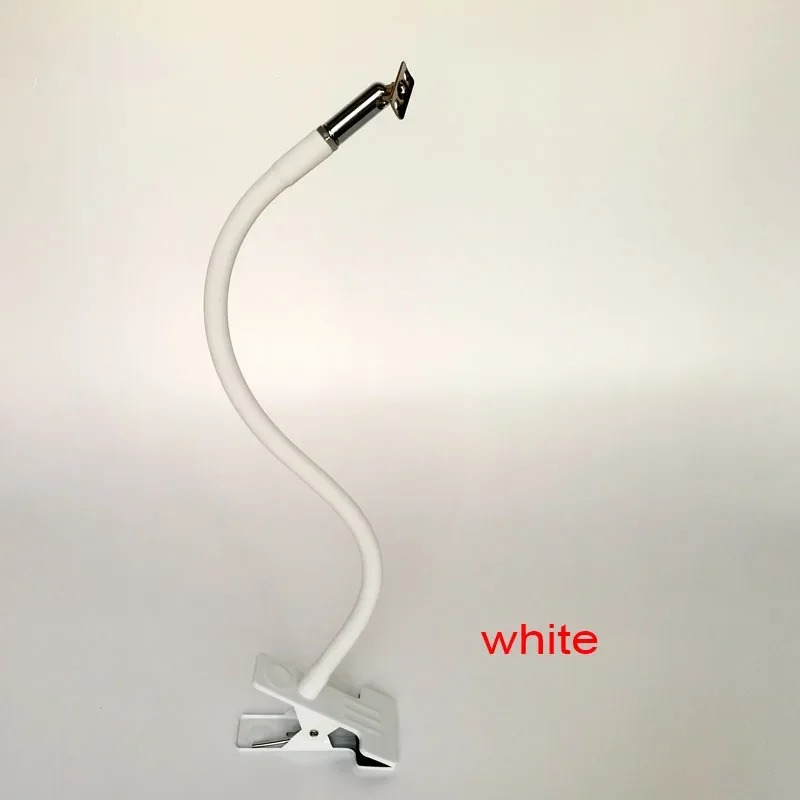 YXRG-01 White Gooseneck Lamp Fitting with Clamp Base