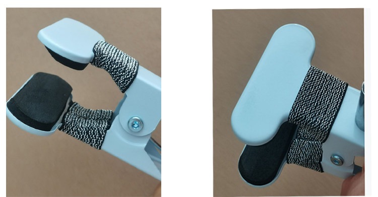 CWG Clamp with Gooseneck - Clamp Close-up with Rubber Pads