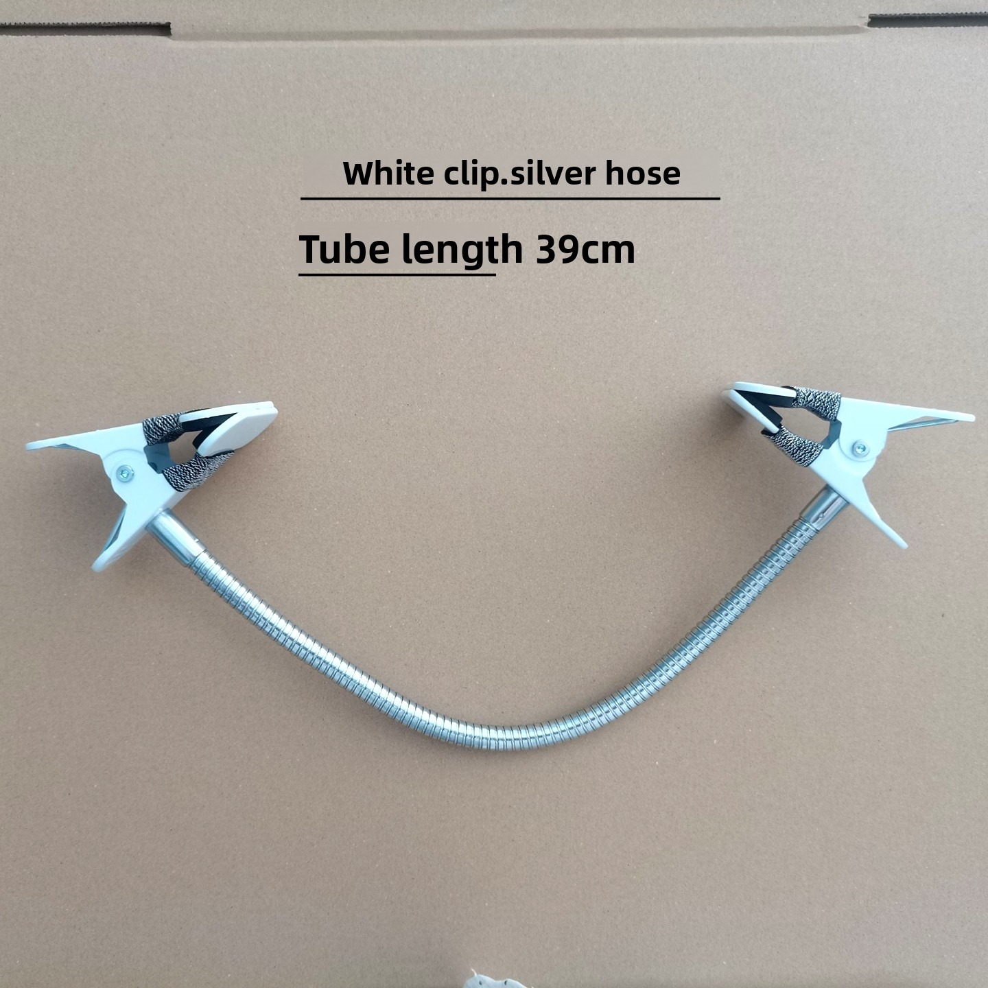 CWG Clamp with Gooseneck - White Clamp 39cm
